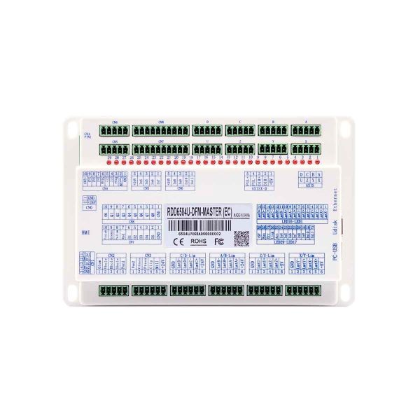 Industrial Oscillating Knife Cutting Controller Double Beam Ruida RDD6584U-DFM