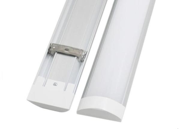 IP44 Purified 2ft 4ft LED Tube Batten Light 36w 48w AC 220V 110LM 6500K Milky led replacement tubes