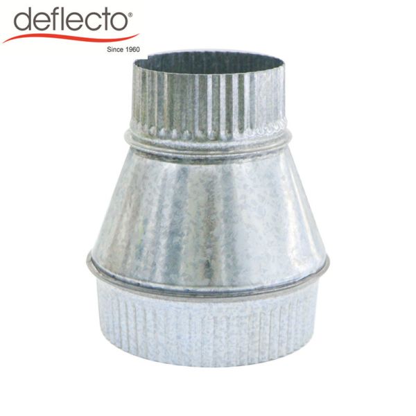 UL Pipe Fitting Air Duct Reducer 6 Inches To 8 Inches Ventilation Parts