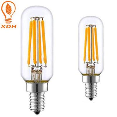 Vintage Edison Light Bulb Refrigerator Clear Amber Glass 2W 4W de T25 E14