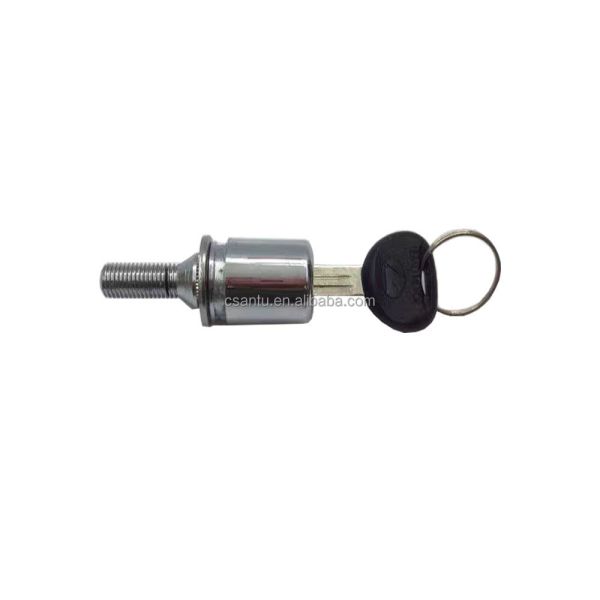 Steering Lock  for Mitsubishi Pajero Montero Rear Tailgate Spare Tire Anti-theft Lock Cylinder Equipped with Key MR259097/95