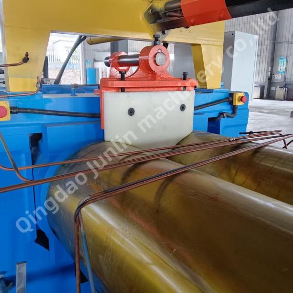 Deux rouleaux de caoutchouc de mélange de moulin de protection / caoutchouc de nylon de baffle pour la fuite de matériau