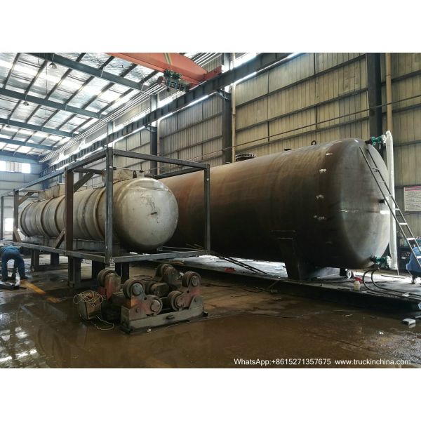 100Ton Hydrochloric Acid (HCl Acid )Liquid Corrosive ISO Storage Tank Steel Stainless lined PE WhsApp:+8615271357675
