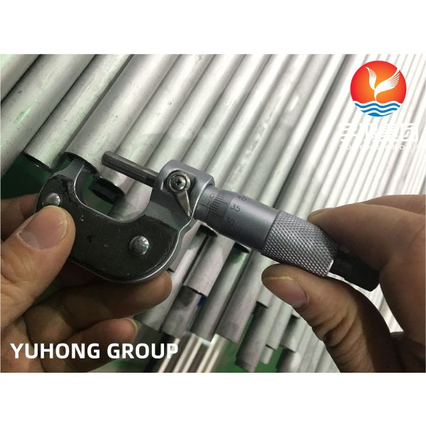 ASME SB622 UNS N10276 Nickel Alloy Tube , Hastelloy C276 Heat Exchanger Tube