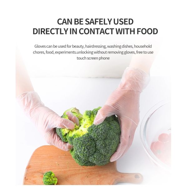 Eco Friendly Disposable Protective Gloves ，Disposable PVC Work Gloves