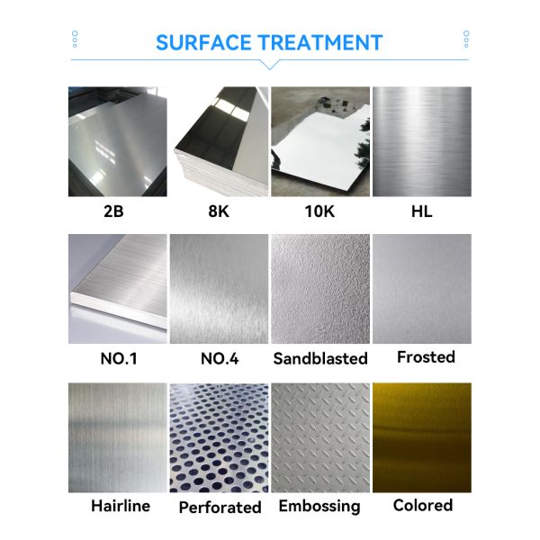 Hoja de acero inoxidable ASTM 302 303 304 de grado 5.8m 6m de longitud