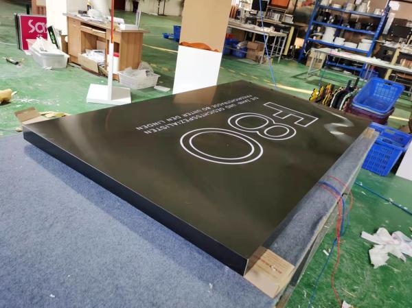 Outdoor Advertising Shop Backlit Led Light Box Signage Acrylic Led Shop Front Sign Vacuum Forming Round Light Box