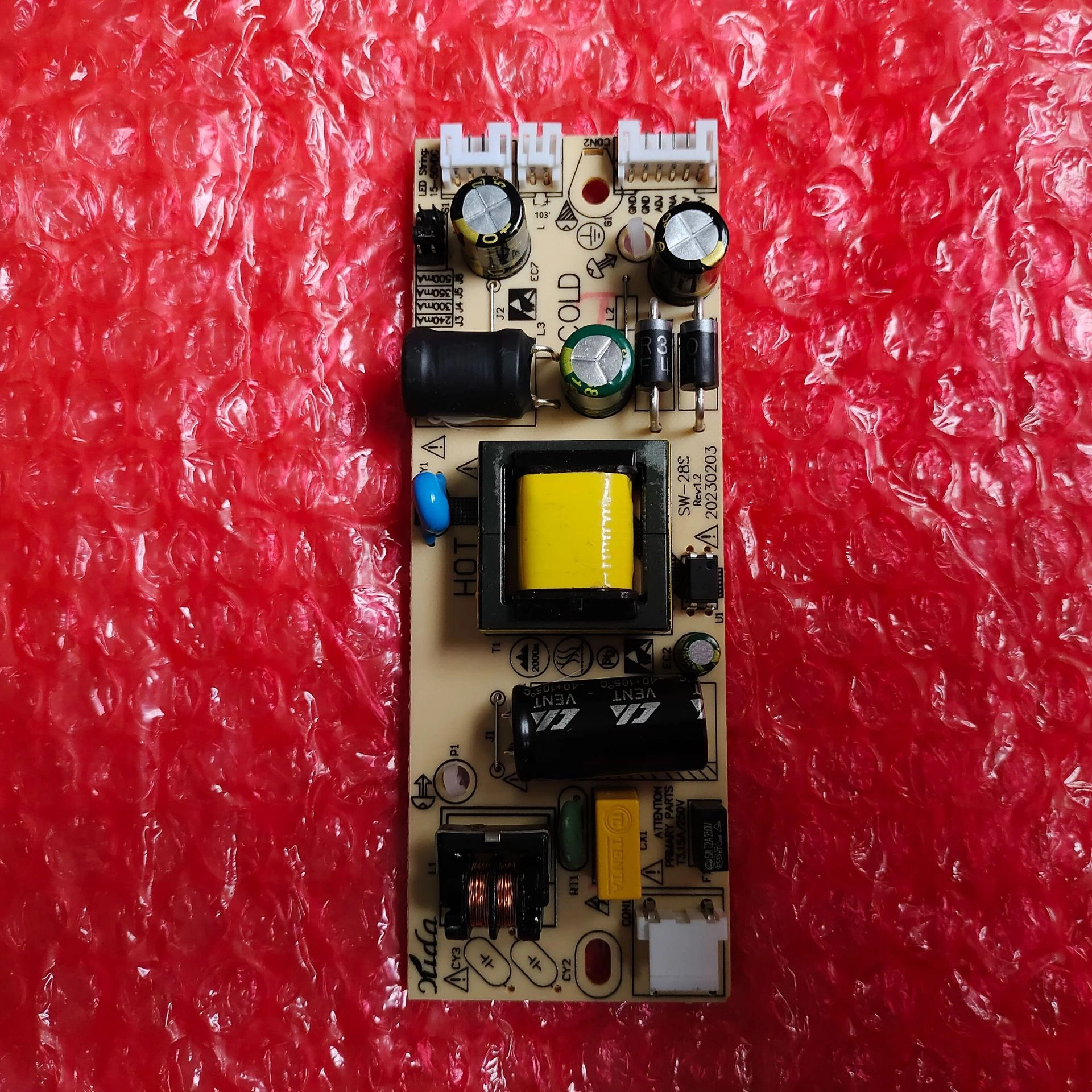Exclusive SW-28S Strip LCD TV Power Board Board Mount Converters for Foreign Trade 15-50V Input 12V 3A Output
