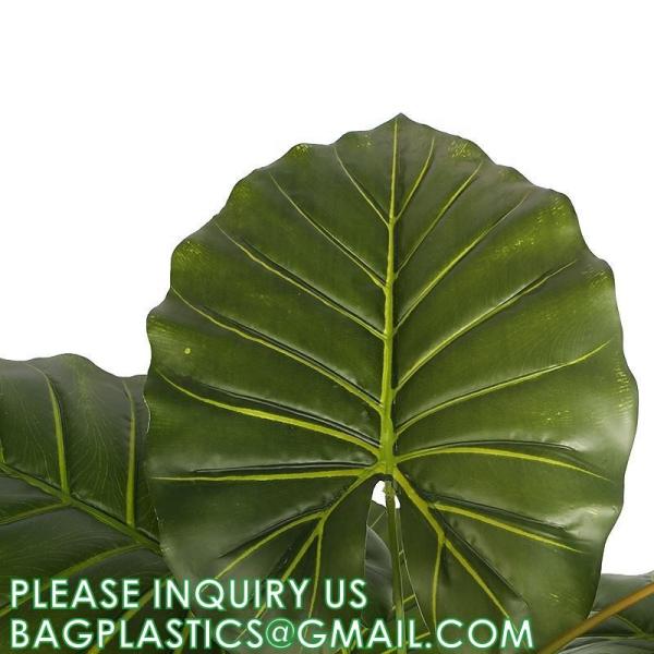 Artificial Plants 15 Inch Artificial Dripping Guanyin Tree Faux Plants Décor Indoor Outdoor,Fake Plastic Plants