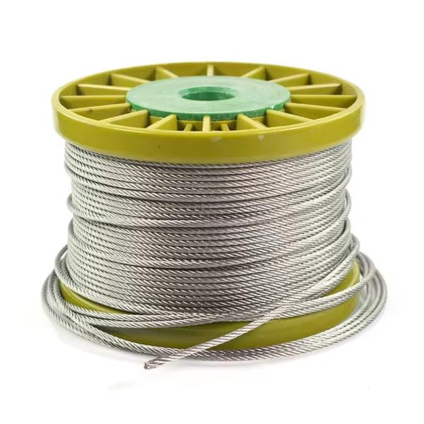 Stainless Steel Wire Cable 7x7 719 8mm 10mm 12mm 304 316 for Aircraft Standard AiSi Tolerance ±1% Rust Proof