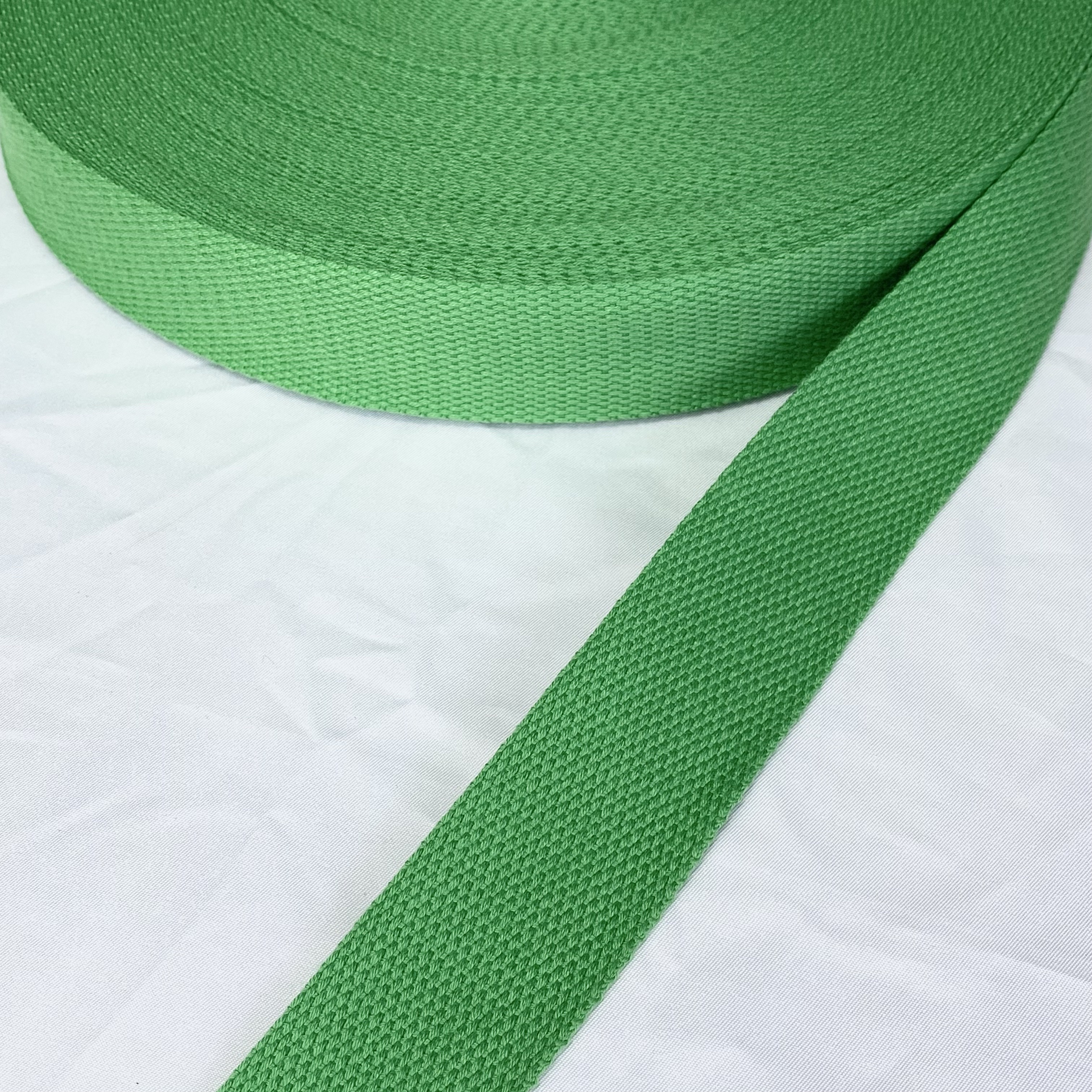 Soft bead Polyester-cotton webbing in a variety of colors Dupont Tote bag strap Textiles
