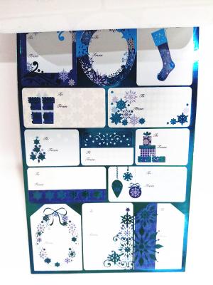 Hologram Custom Kiss Cut Sticker Sheets Adhesive Creativity Colorful Decor