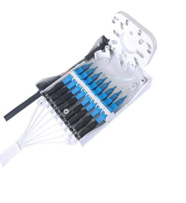 Shock - Resistance 750N FTTH Distribution Box SC LC For Drop Cable IP65
