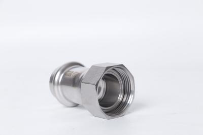 Customized Stainless Steel Press Fittings For Steel Pipe / Welded Pipes