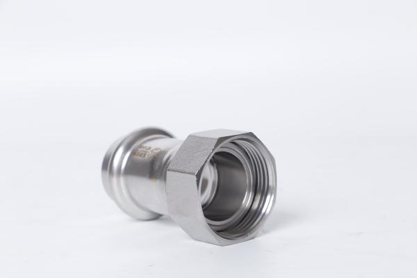 Customized Stainless Steel Press Fittings For Steel Pipe / Welded Pipes