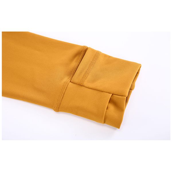 Молния куртка Hoodie Drawstring 150 gsm с разминкой Джерси кармана облегченной