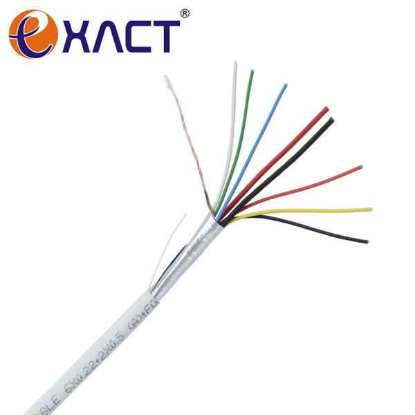 Copper Conductor Shielded 4/6/8/12 Core Alarm Cable for Italy/France/UK/South Africa