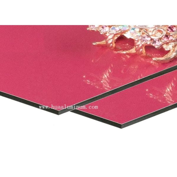 Fireproof Aluminum Composite Sign Panel Sheet , PVDF Coated Aluminum Sign Board 4x8