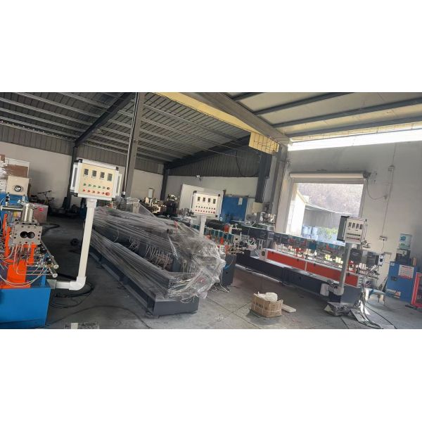 75mm Twin Screw Extruder for Plastic Pipe Profile Building Raw Material Granule Making