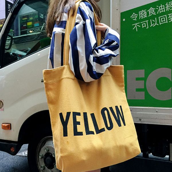 Eco Friendly Reusable Women Canvas Cotton Bag Custom Printed Organic Tote for Grocery