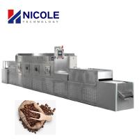 Equipamento de secagem contínuo da transmissão da correia da máquina mais seca da micro-ondas dos feijões de café