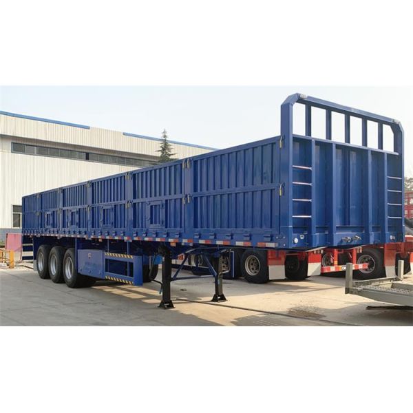 Cargo Logistics 3 Axle 60t China Side Wall Semi Trailer