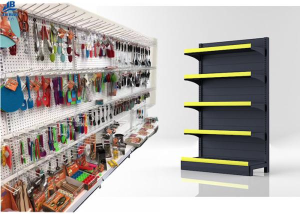 High Load Capacity Supermarket Storage Racks Wall Side 30kg / Layer