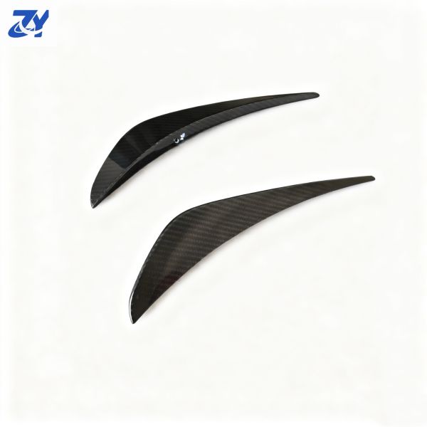Suitable for McLaren 720S Modified Dry Carbon Fiber RY Front Bumper Blade