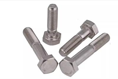 M3 M4 Parafusos pesados hexadecimais de aço inoxidável com máquina de lavar porcas SS304 SS316 A2 A4-80