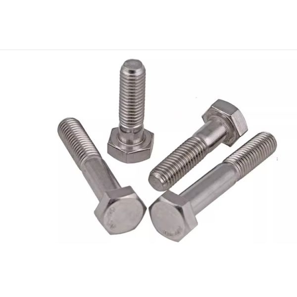 M6 M19 Titanium Alloy TA1、TA2、TC4 Hex Metal Bolts Available Marine And Offshore Parts