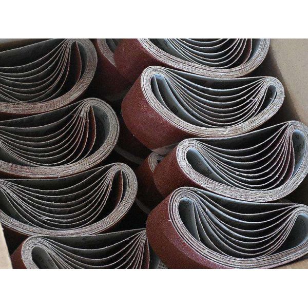 GRD Durable Surface Grinding Wide Belt Sander Sanding Belts Customizable Aluminum Oxide Ceramic Alumina Corundum OEM Support