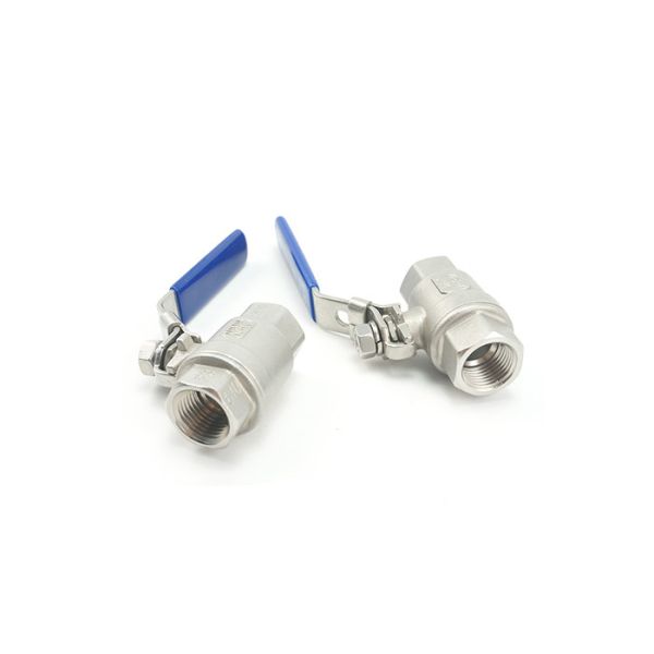 Female Threaded Water High Pressure Ball Valves Stainless Steel With Handle Full Bore