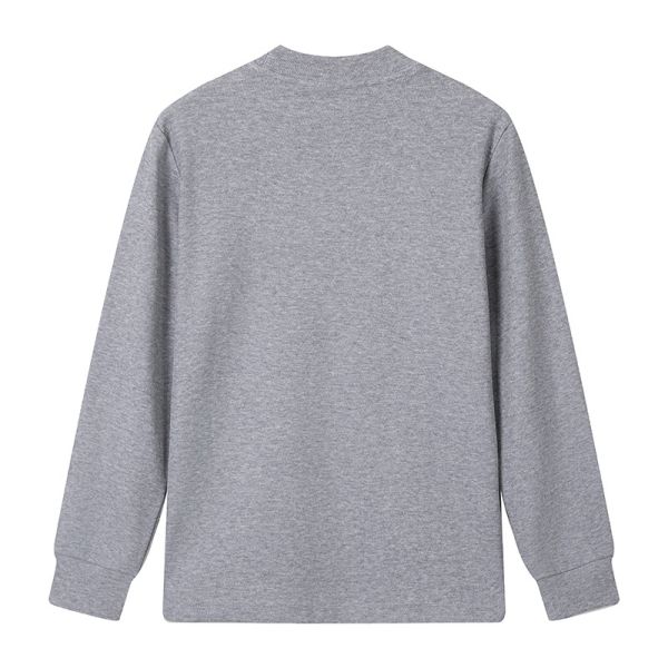 Men's Cotton Blend Crewneck Sweatshirt Fleece Lined Pullover Long Sleeve Tee Resist Pilling