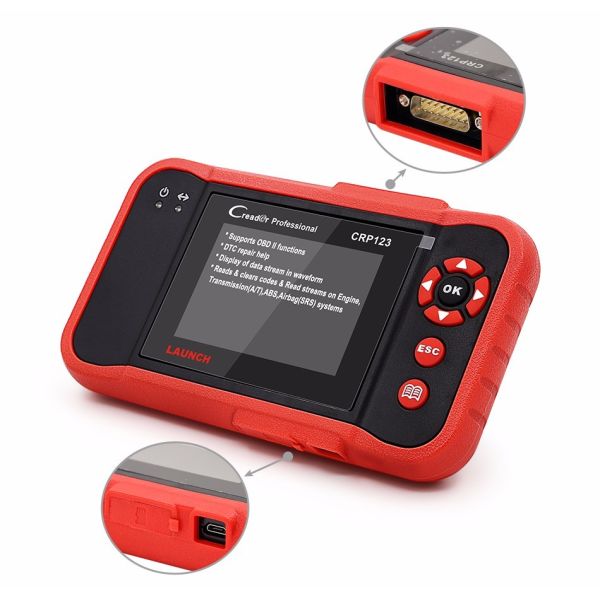 New Launch X431 CReader VII+ Auto Code Reader Launch CReader VII Plus Update Online