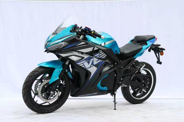 Max Load 200kg Electric Racing Motorcycles with 3000w Power Motor and Lithium Battery
