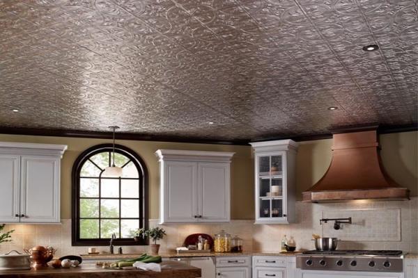 Easy Clean Stainless Steel Ceiling Panels Prevent Water Vapor Entering Roof