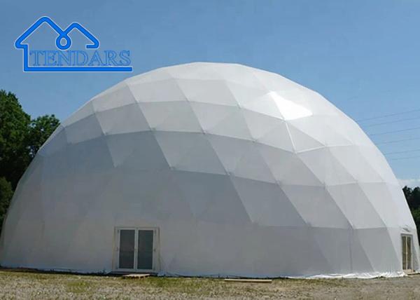 Custom Large White Dome Trade Show Marquee Tent Waterproof Commercial For Outdoor Events