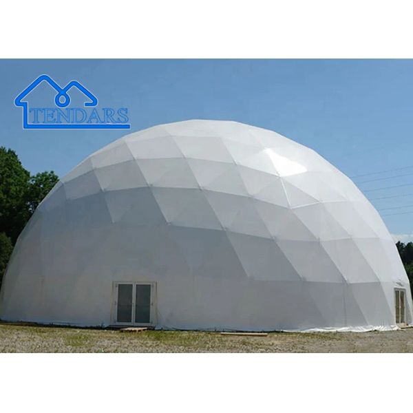 Custom Large White Dome Trade Show Marquee Tent Waterproof Commercial For Outdoor Events