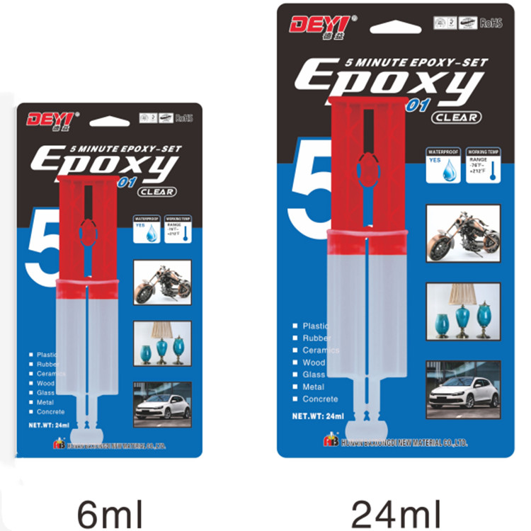 Two-Part 1:1 Mix Epoxy Adhesive High Shear Strength Water Resistant For Metals And Plastics Industrial Repair And Assembly