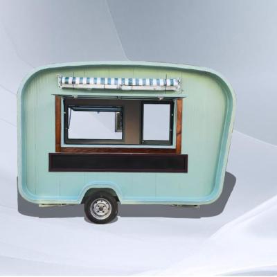 Voiture multifonctionnelle de casse-croûte de concession de nourriture de remorque de remorque mobile moyenne de concession