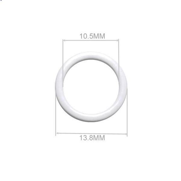 10.4mm 10.5mm Bra Adjuster Slider Metal With Nylon Coated