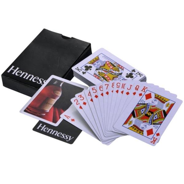 0.4mm Thickness 200gsm Custom Printed Playing Cards Casino Glossy Art Paper CMYK