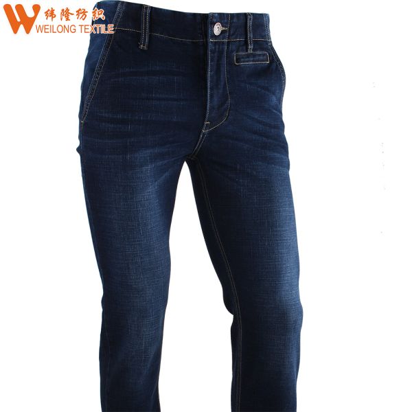 Wholesale 10oz Denim Fabric Printed Cotton Polyester Broken Twill Woven for Apparels Skirts Jeans