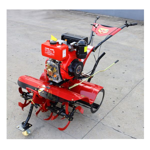 Versatile Four-wheel Drive Gasoline Power Tiller with Adjustable Working Width