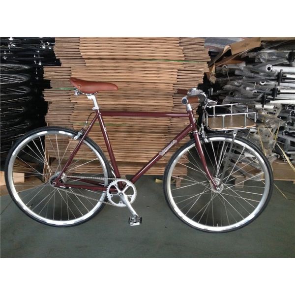 26 Inch 3 Speed Adult Classic Lowrider Bike Beach Cruiser Bicycle with 1.8m Length