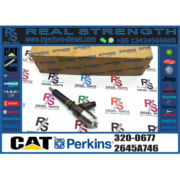 3200677 320-0677 2645A746 10R7671 New Aftermarket C6.6 Engine Fuel Injector For Excavator 323D 320DL