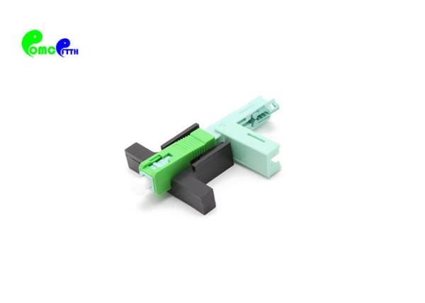 Field Install Fiber Optic Connector SC / APC Suit For FTTH Drop Cable 2 x 3mm For Fast Install In FTTH Project