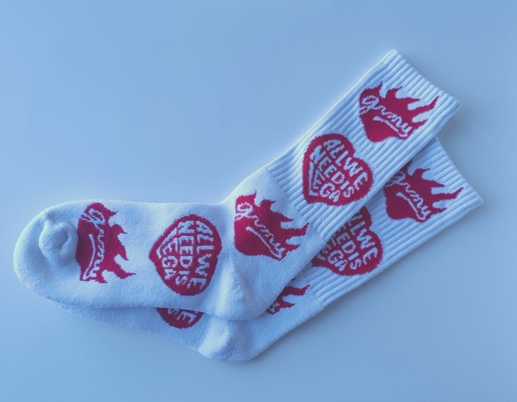 SOCKS mens womens biking jogging sports socks made with jacquard yarn dyed pattern cotton spandex blend and terry inside