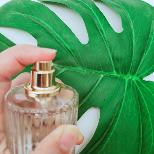 Empty Clear Cylinder Perfume Fragrance Glass Bottle Atomizer Spray Bottle