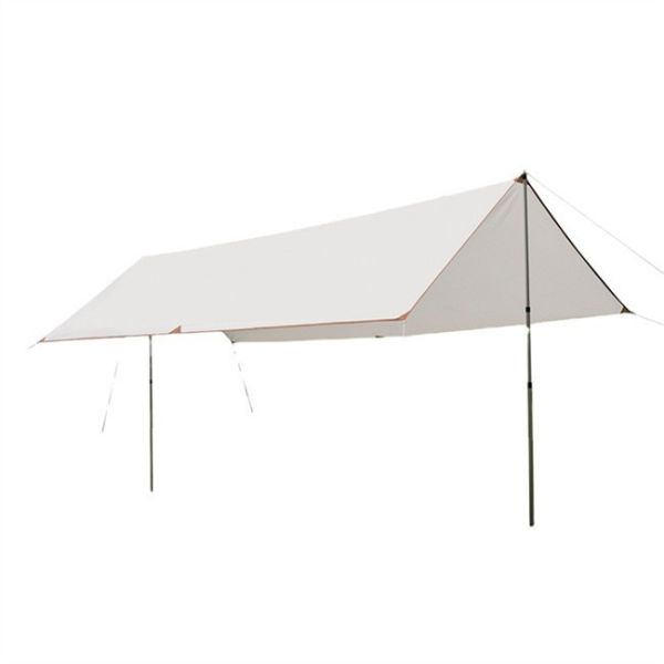Outdoor Camping Beach Sunshade Sky Tent, Beach Canopy Tent Sun Shade, Gradient Beach Canopy, Stability Upgraded tent